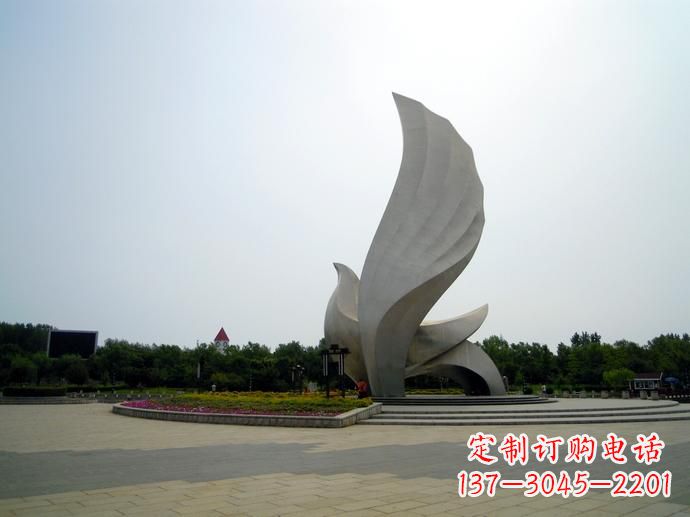 日照北戴河奥林匹克公园鸽子雕像