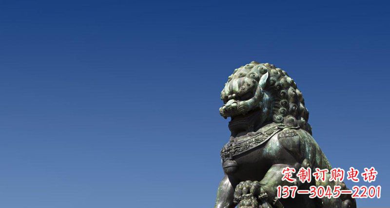 日照北京青铜狮子