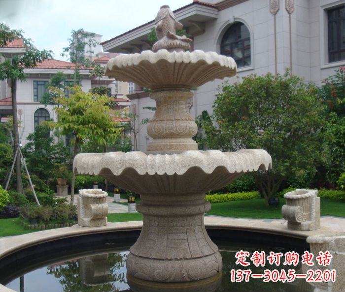 日照欧式喷泉石雕提升家园的美丽