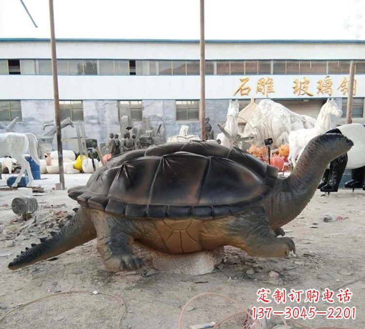 日照玻璃钢乌龟雕塑——精致美丽的艺术品