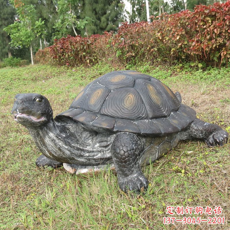 日照玻璃钢乌龟雕塑传承古老文化