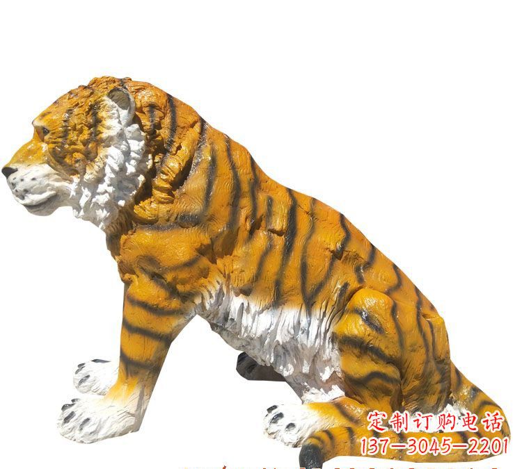 日照玻璃钢老虎雕塑