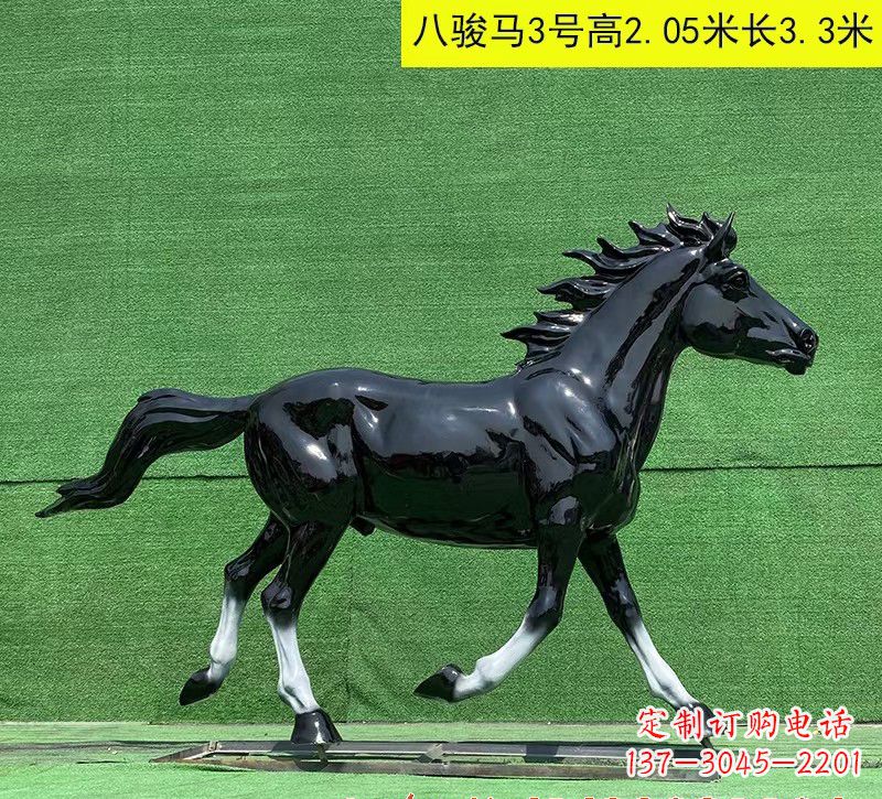 日照玻璃钢马雕塑一种特殊的艺术品