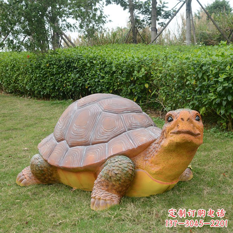 日照玻璃钢乌龟雕塑一种具有传统文化意义的艺术品