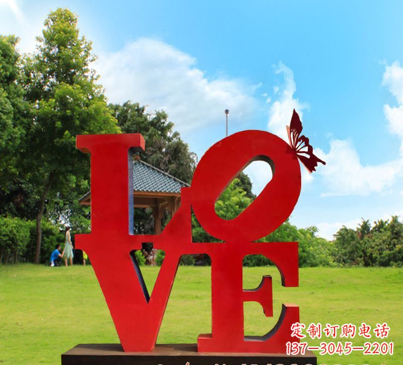 日照不锈钢Love雕塑给世界带来爱的美