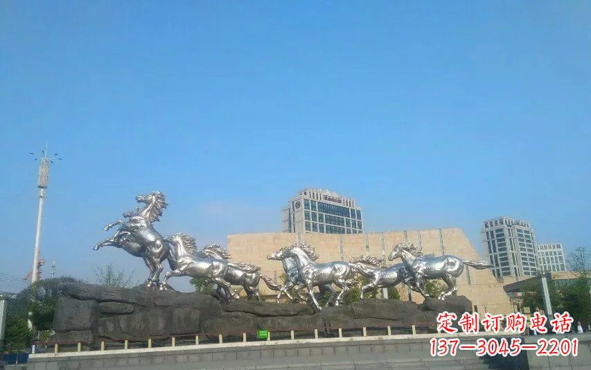 日照不锈钢动物雕塑精美的艺术品