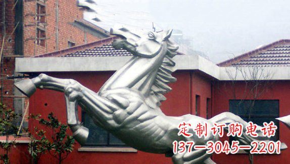 日照不锈钢奔马雕塑展现力量与美感