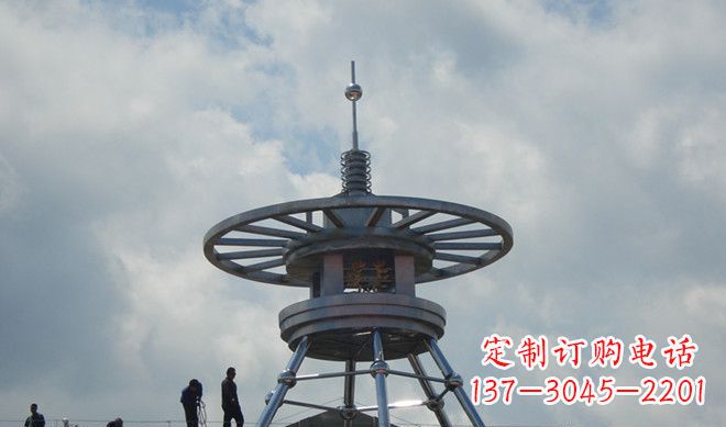 日照不锈钢避雷针雕塑——安全守护者