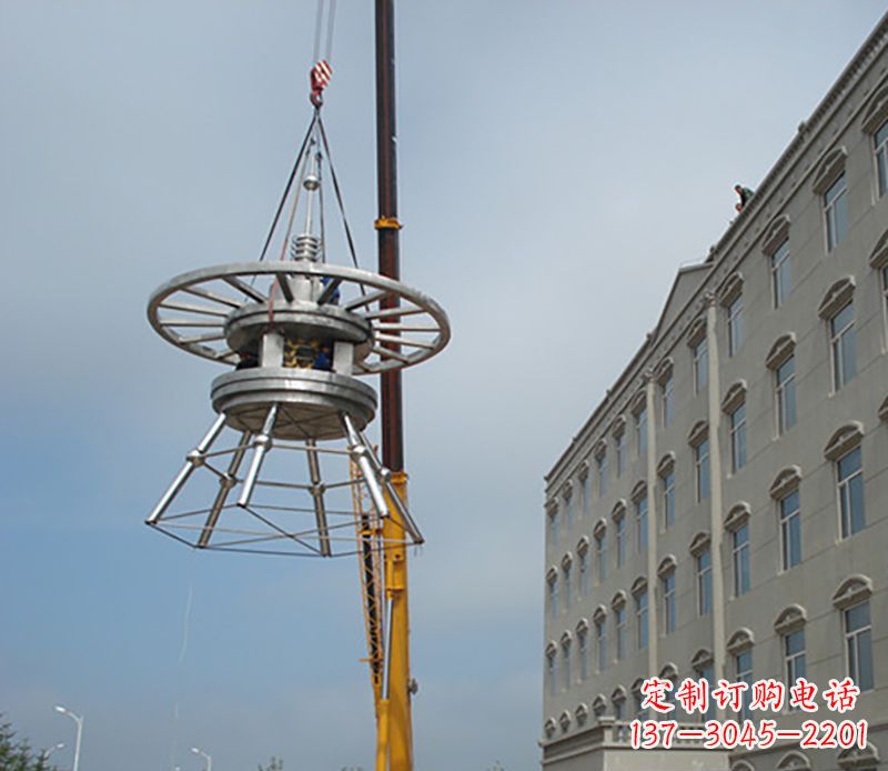 日照不锈钢避雷针雕塑一种古老又充满现代感的艺术