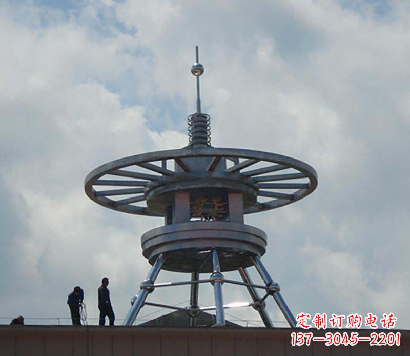 日照不锈钢避雷针景观雕塑——安全防护与美丽结合