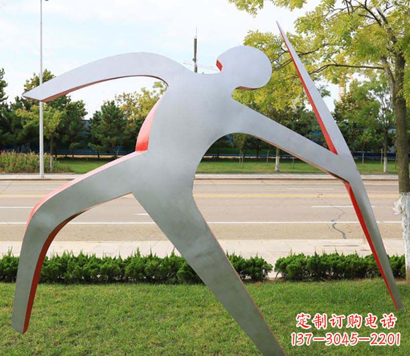 日照不锈钢标枪雕塑精美的艺术品