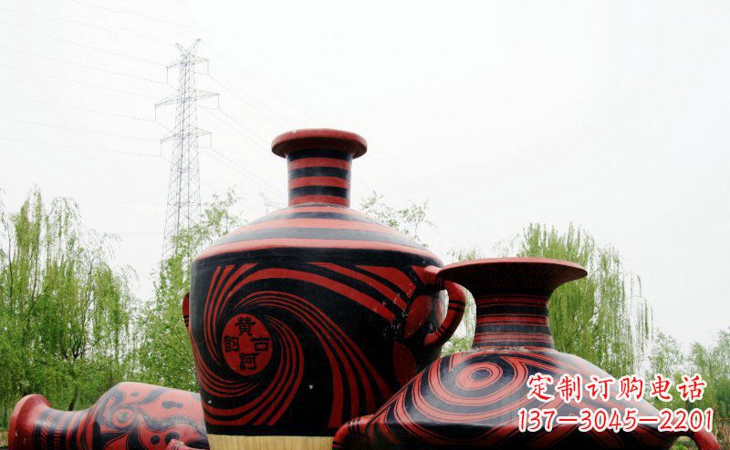 日照不锈钢彩色花盆雕塑让空间更加精致