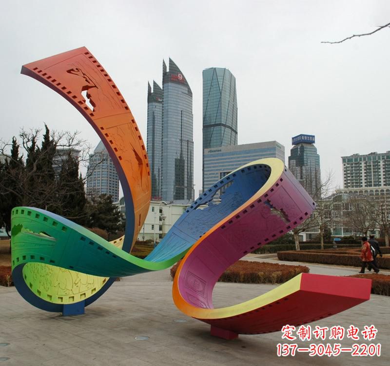 日照精美的不锈钢城市景观雕塑