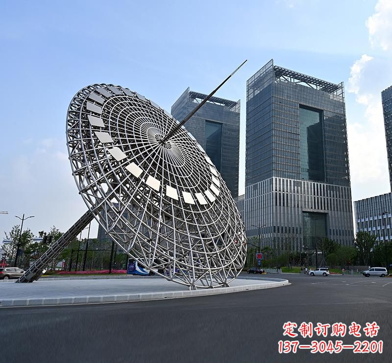 日照不锈钢城市璀璨的摩天轮雕塑