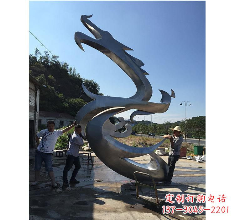 日照不锈钢动物雕塑