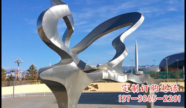 日照不锈钢钢琴雕塑