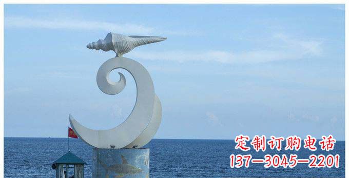 日照海螺雕塑不锈钢的精美艺术