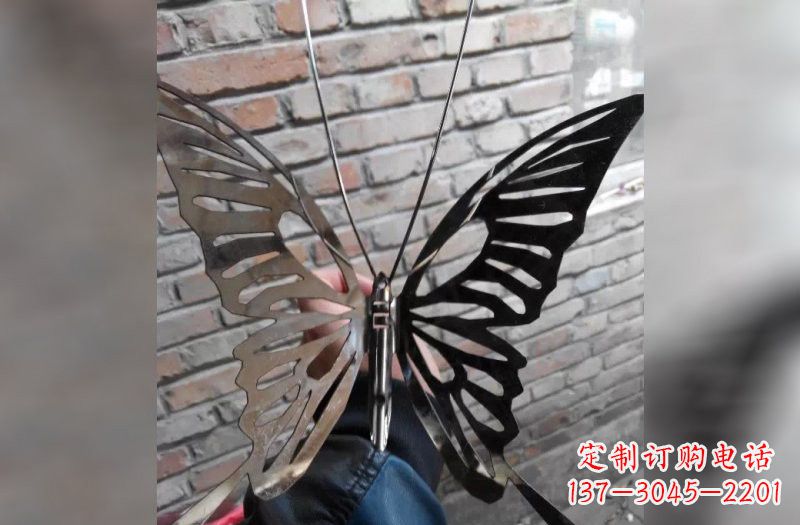 日照精美不锈钢蝴蝶雕塑
