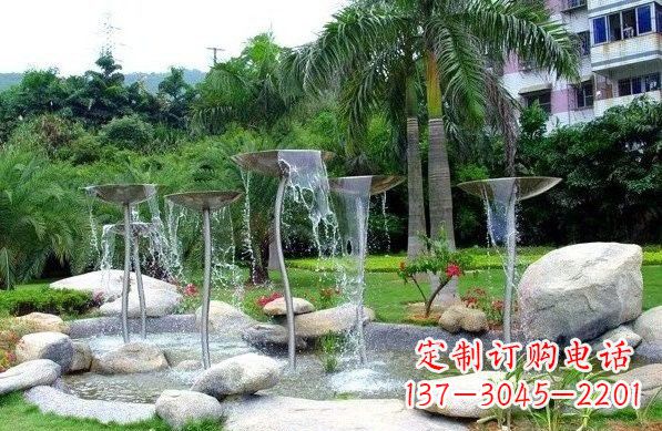 日照不锈钢喷泉雕塑艺术之美