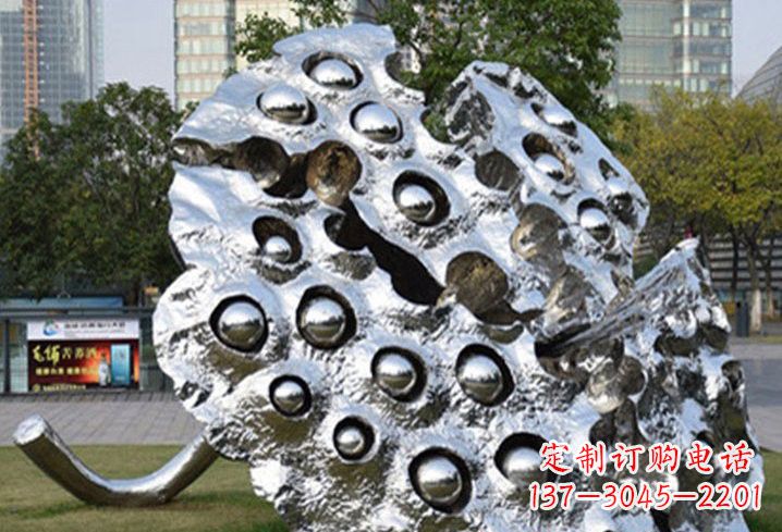 日照不锈钢莲蓬雕塑以美观与耐久性著称