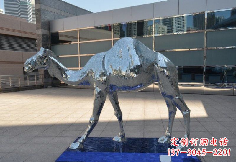 日照不锈钢骆驼雕塑