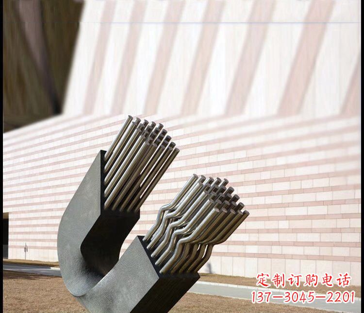 日照不锈钢磁铁雕塑,给景观带来无限魅力