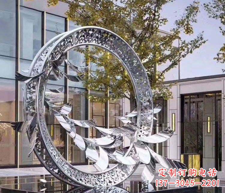 日照大雁雕塑象征着永恒的美丽