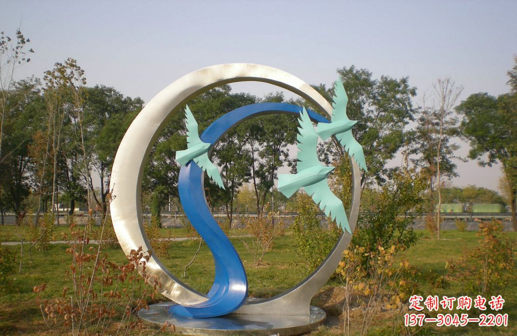 日照大雁南飞,美丽风景线