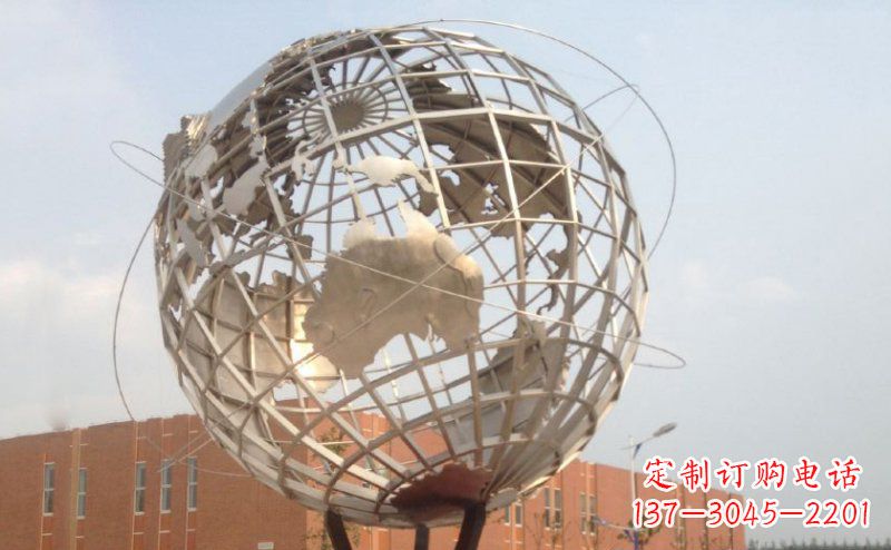 日照不锈钢地球雕塑——一件集美丽与坚固于一身的艺术品