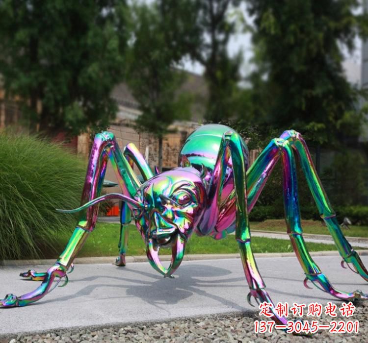 日照不锈钢蚂蚁雕塑精致的艺术作品