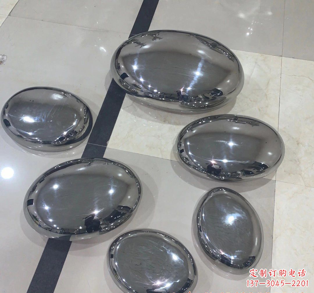 日照不锈钢鹅卵石雕塑精美的艺术瑰宝