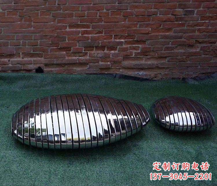 日照不锈钢鹅卵石雕塑魅力无穷