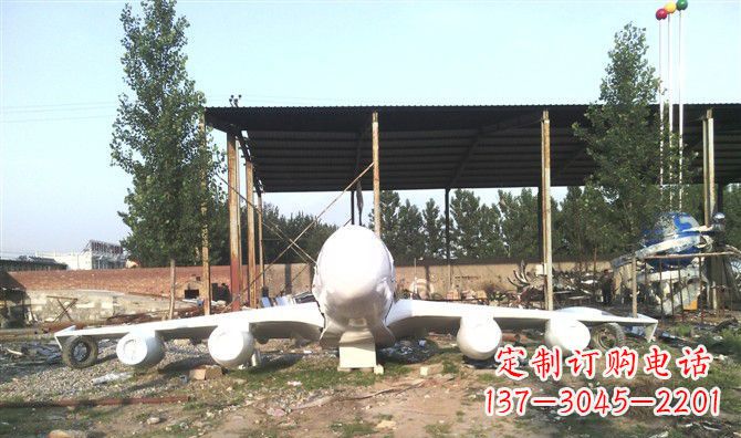 日照不锈钢飞机雕塑给空中飞行者的致敬