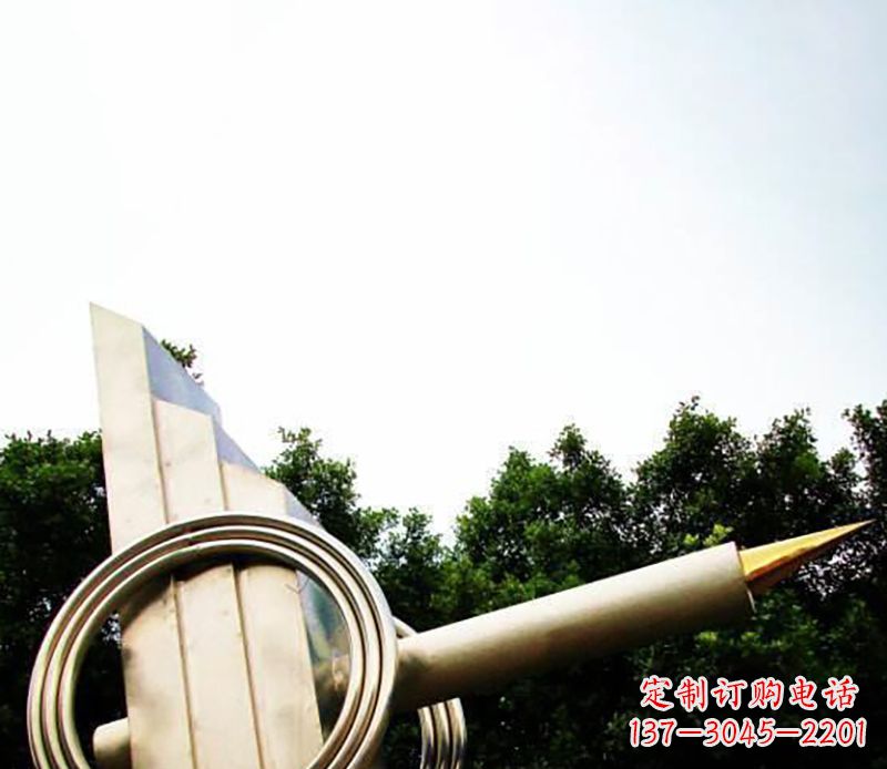 日照不锈钢钢笔雕塑把简单的钢笔变成艺术品
