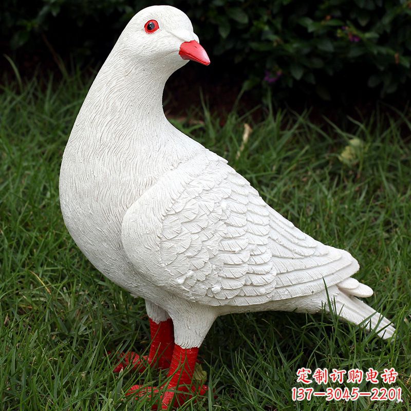 日照不锈钢鸽子雕塑