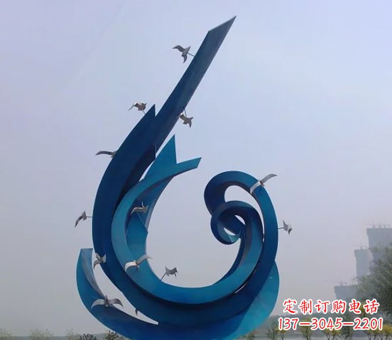 日照不锈钢鸽子雕塑雕刻着永恒与美丽