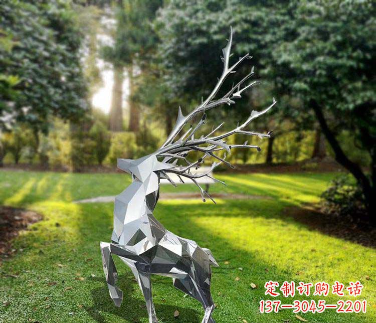 日照不锈钢动物雕塑美丽且耐久