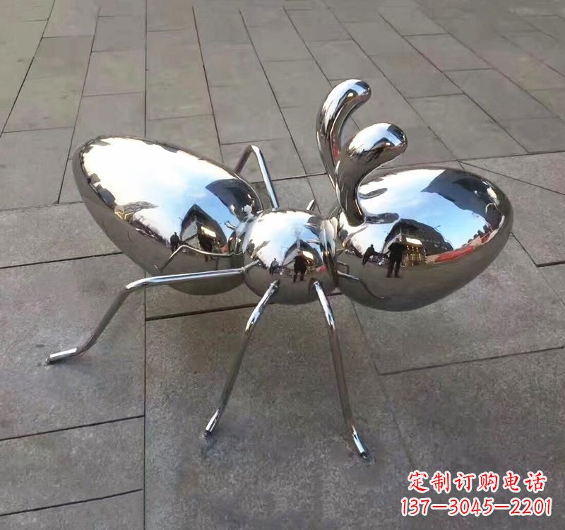 日照不锈钢蚂蚁雕塑——缩小世界的小工匠
