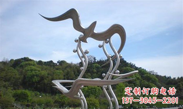日照海鸥雕塑传递自然之美