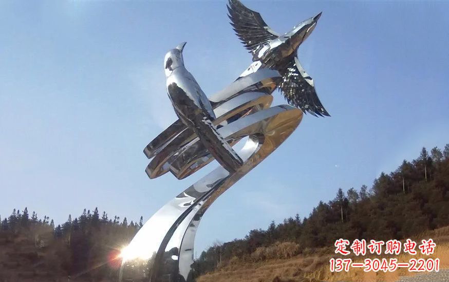 日照不锈钢动物雕塑——美化城市环境