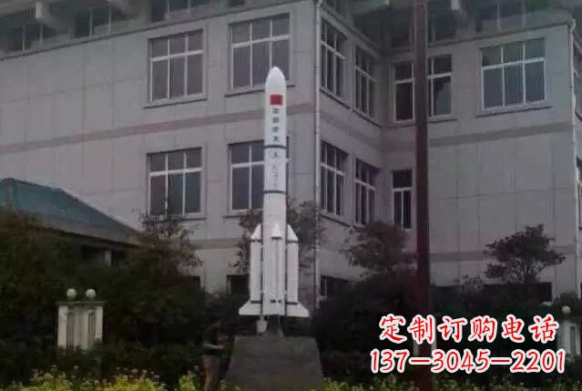 日照不锈钢火箭雕塑给城市带来无限美