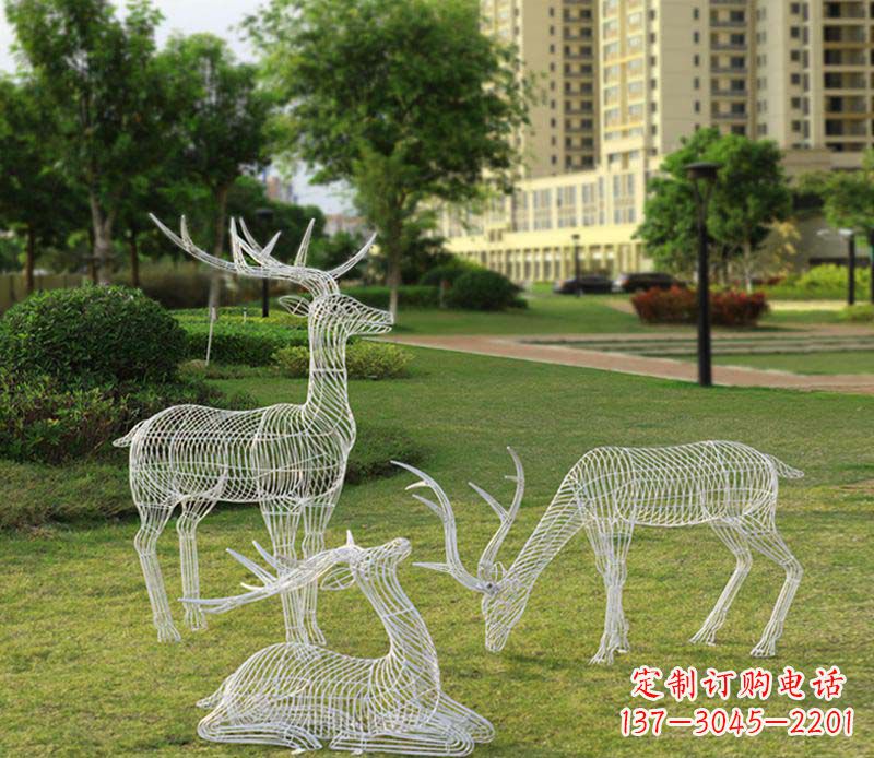 日照精美梅花鹿雕塑,传承祖先文化瑰宝
