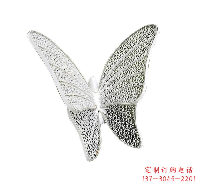 日照不锈钢绿地蝴蝶雕塑