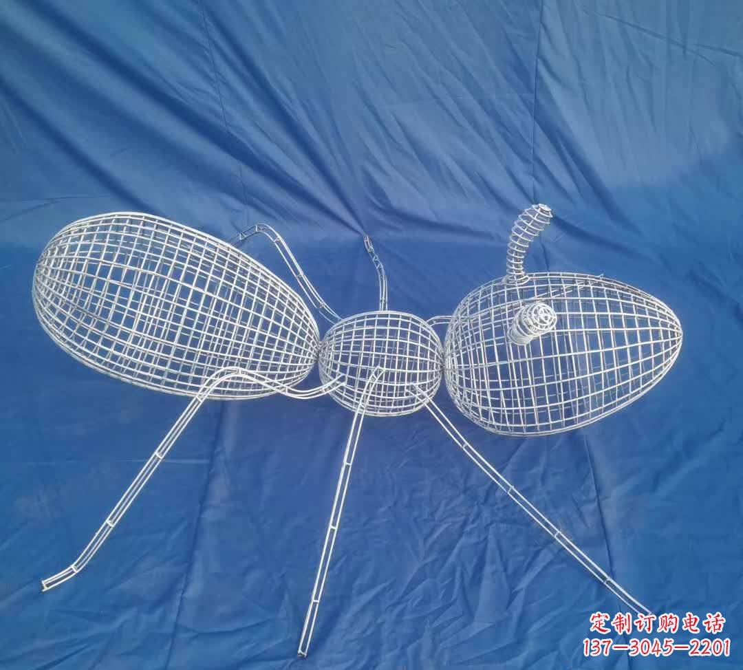 日照蚂蚁镂空雕塑精致的艺术精品