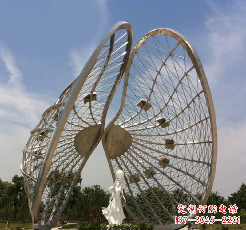 日照不锈钢美陈贝壳雕塑精美的艺术品