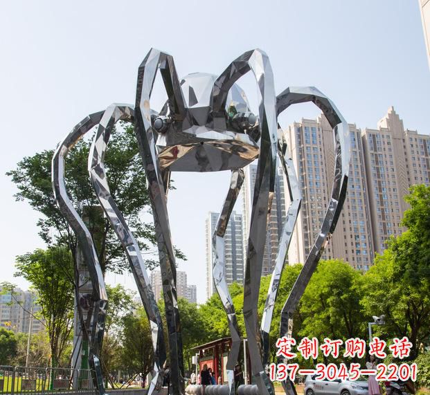 日照精致的不锈钢螃蟹雕塑