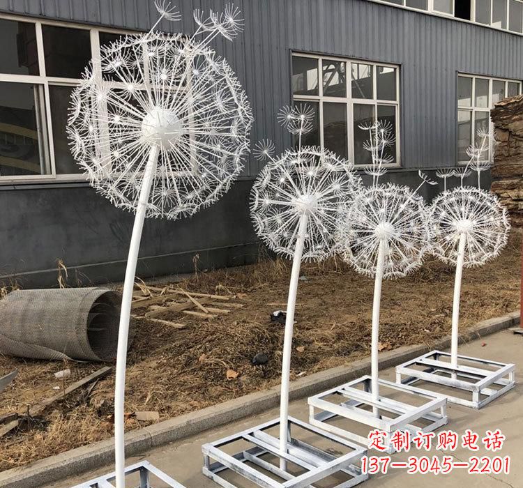 日照不锈钢蒲公英——城市雕塑的精美瑰宝