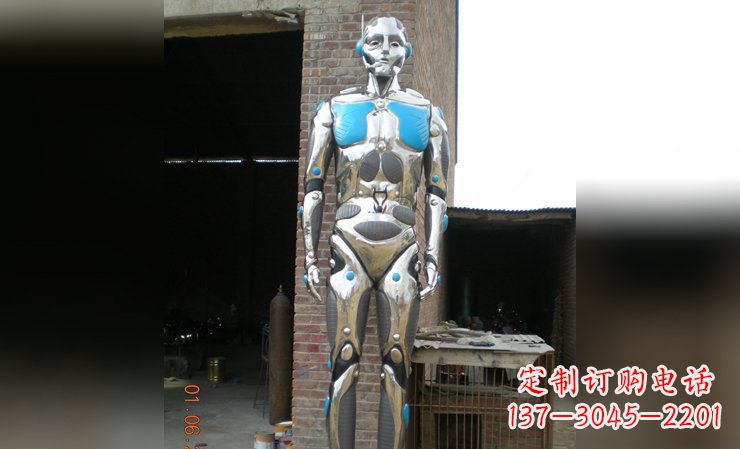 日照不锈钢人体雕塑精美绝伦