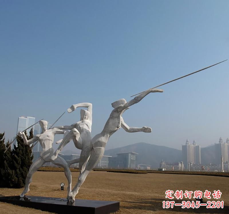 日照不锈钢标枪雕塑
