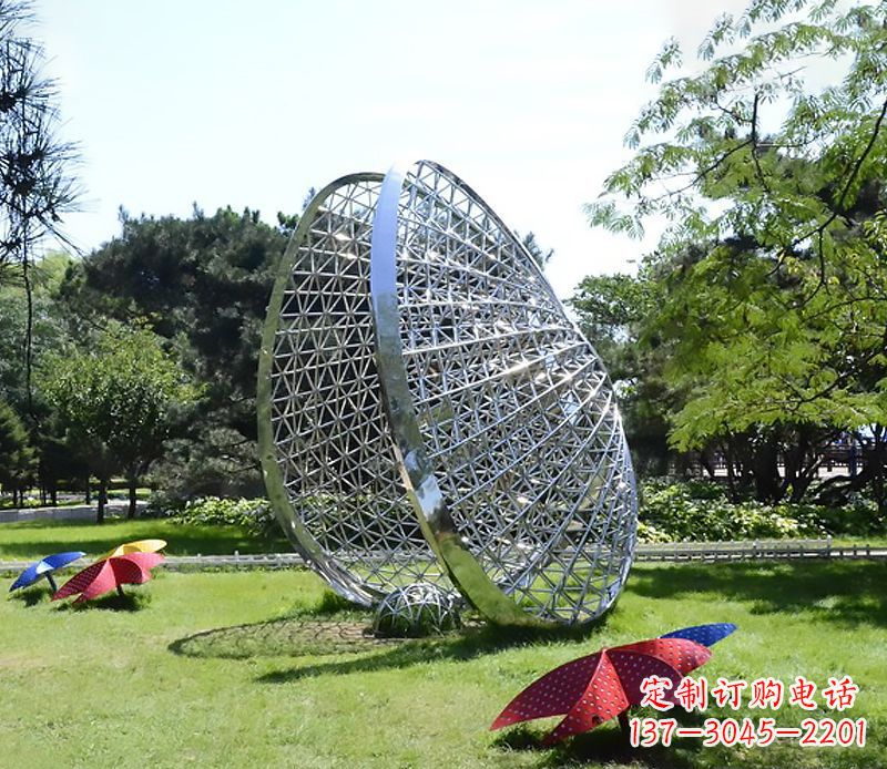 日照不锈钢扇贝雕塑精美绝伦的自然之美